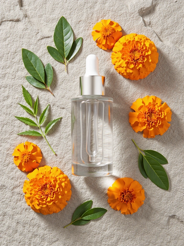 Natural ingredients for eye care products